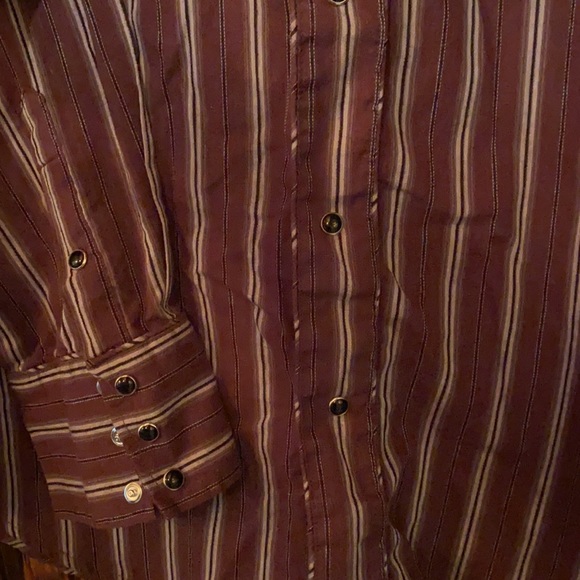 Roper Pearl Snap Button Down Western Shirt - Picture 4 of 7
